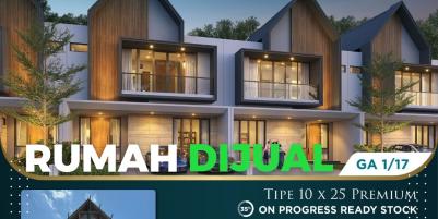 Rumah Baru Citraland City 10x25 Golden Avenue Makassar