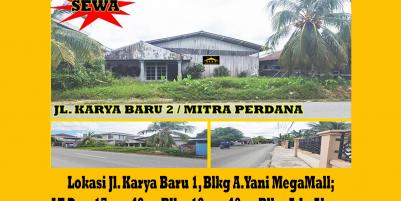 Tanah Mitra Perdana Kota Pontianak Disewakan