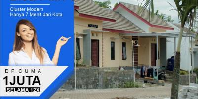 Harga perdana rumah di area Malang dengan cicilan mulai dari Rp 950 ribu.