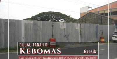 JUAL Tanah Strategis SHM di Kebomas, Gresik