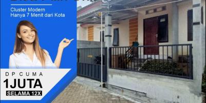 Unit rumah 1 lantai dengan 2 kamar tidur, 1carport, dan 1kamar mandi Sukun Malang