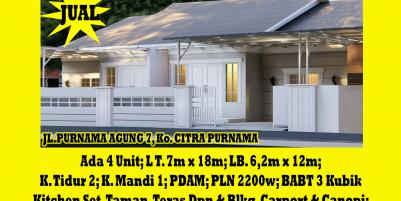 Dijual Rumah Citra Purnama Kota Pontianak