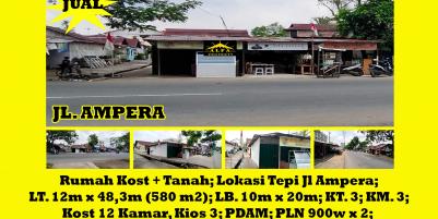 Dijual Rumah Jalan Ampera Kota Pontianak