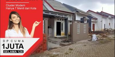 Rumah cantik terawat, 1 lantai siap huni, posisi hook. 