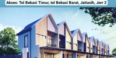 Hunian exclusive scandinavian Rumah Allea Mustikajaya Bekasi 