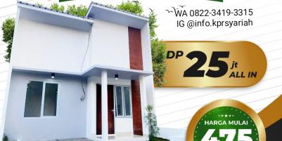 Rumah tropis Pengasinan Sawangan Depok Dp 25jt 