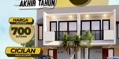 Rumah 2lantai Mustikajaya Bekasi promo tanpa dp 