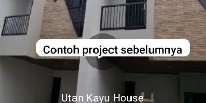 Townhouse milenial 3 lantai Utan Kayu Jakarta Timur