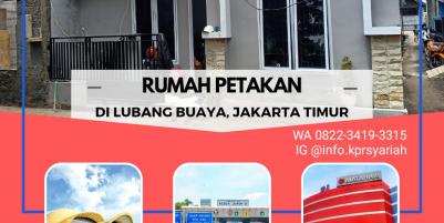 Rumah petakan dekat TMII Lubang Buaya Jakarta Timur 