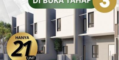 Townhouse Ciracas tahap 3 Jakarta Timur promo tanpa Dp 