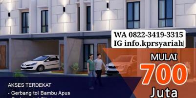 Cluster 2lantai Leno Residence Cilangkap Cipayung Jakarta Timur 