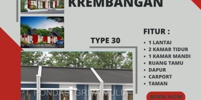 Rumah Cluster Non Subsidi di Krembangan Panjatan Kulon progo Harga dibawah 200 Juta