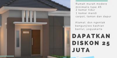 RUMAH BARU DEKAT UMY CASHBACK PULUHAN JUTA