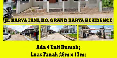 Rumah Grand Karya Residence, Pontianak, Kalimantan Barat