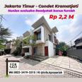 Townhouse Condet Kramatjati Jakarta Timur dekat TB Simatupang bonus furnished 