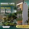 Minihouse 3 lantai strategis Cipayung Jakarta Timur dekat terusan Mabes 