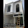 Rumah 2lantai modern klasik dekat Margocity Depok