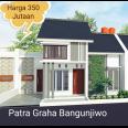 Rumah dengan lokasi cantik tepi jalan, PATRA GRAHA  BANGUNJIWO