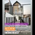 Rumah 2lantai siap huni dalam kompleks Kayu Putih Pulo Gadung Jakarta Timur 