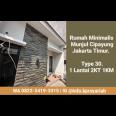 Rumah minimalis type 30 Munjul Cipayung Jakarta Timur 