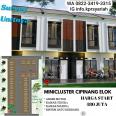 Rumah minimalis Cluster Cipinang Elok Jakarta Timur 