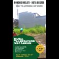 Tanah kavling shm Pondok Melati Bekasi bebas banjir 