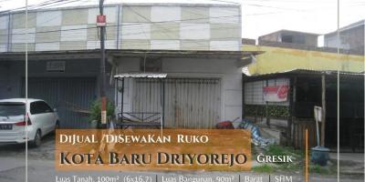 Ruko 1 Lantai SHM di Kota Baru Driyorejo, Granit Nila, Gresik