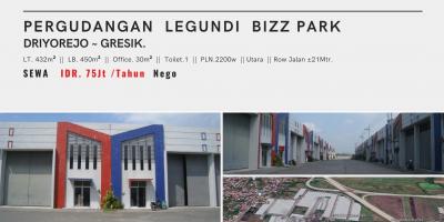 Pergudangan Legundi BizPark., Driyorejo, Gresik | Serba Guna & Fungsional