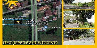 Dijual Tanah Arteri Supadio Kota Pontianak