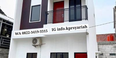 Rumah 2lantai scandinavian Cluster Cijantung Jakarta Timur 