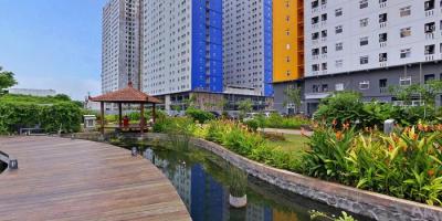 Apartemen The Green Pramuka Tipe Studio Kosongan di jual BU (Tower Orchid)