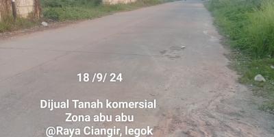 DIJUALCEPAT TANAH KOMERSIAL 1,3 HA CIANGIR LEGOK TANGERANG 