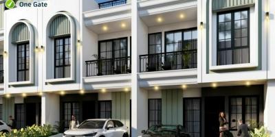 Rumah Cluster exclusive 2lantai rooftop dekat GDC Depok 